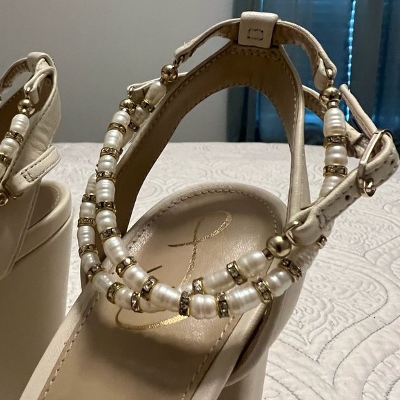 ✨brand new✨ Sam Edelman Yanelli Block Heel Sandal- Sz 8 1/2 - Picture 3 of 6